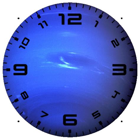Neptune Design Wall Clock Modern Round Living Room Clock Wooden Wall Clock Silent Quartz Clock ...