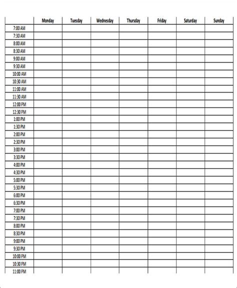 FREE 6+ Sample Day Planner Templates in MS Word | PDF