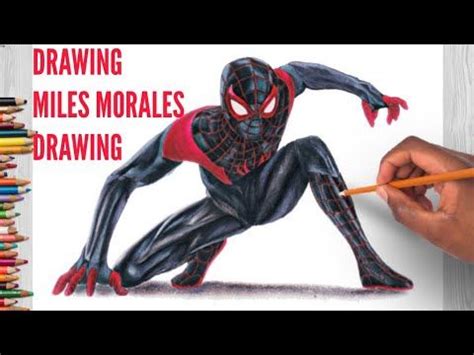 How To Draw Miles Morales Ps5 Step By Step - Howto Drawing