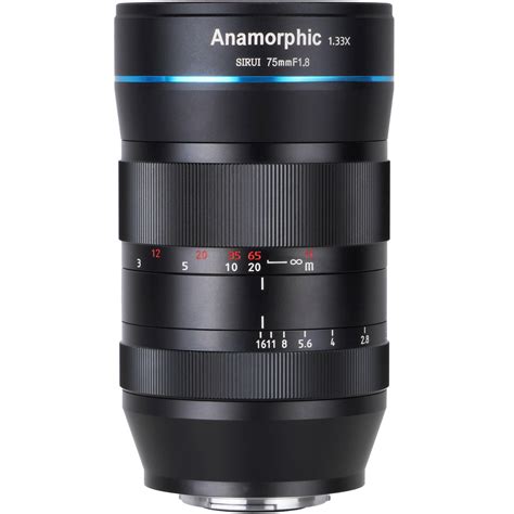 Sirui 75mm f/1.8 1.33x Anamorphic Lens (Nikon Z) SR75Z B&H Photo