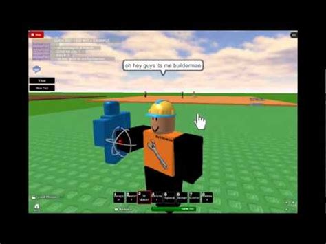 [builderman videos] builderman's ROBLOX video - YouTube