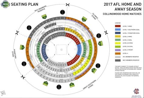 Elegant mcc seating plan