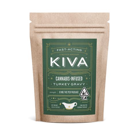 Kiva Confections' Fast-Acting, Cannabis-Infused Turkey Gravy Will Make Thanksgiving Even More ...