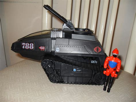 Vintage 1983 GI Joe Cobra HISS Tank With Driver And Instructions - Military & Adventure