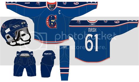 Sports Hate Me: Columbus Blue Jackets Alternate Uniform Project