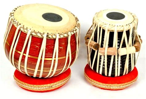 Steel Tabla Set Chrome Plated Sheesham Wood Dayan Musical Instrument Of ...