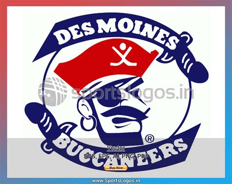 Des Moines Buccaneers - 1980/81-2004/05, US Hockey League, Hockey ...