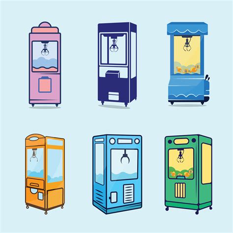 Crane Claw Machine Clip Art Vector And Illustration Designs 7167335 ...