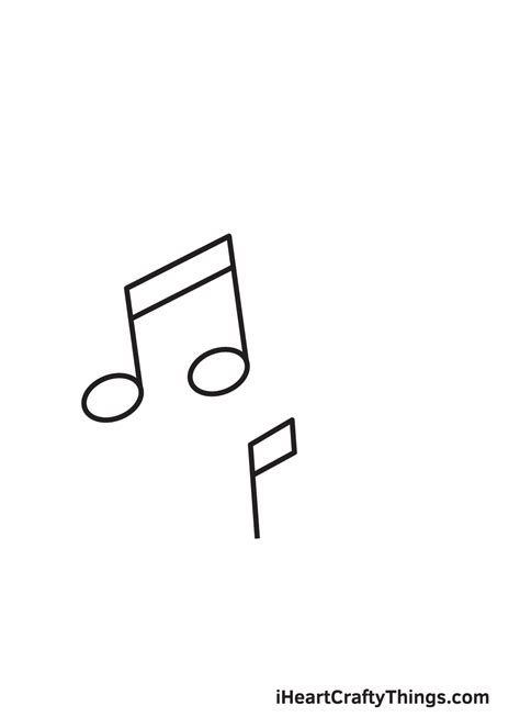 Music Notes Drawing — How To Draw Music Notes Step By Step