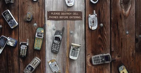 Assorted Phones on Plank · Free Stock Photo
