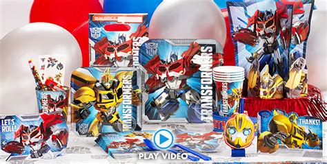 Transformers Party Supplies - Transformers Birthday | Party City