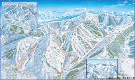 Park City Mountain Resort Map - ToursMaps.com