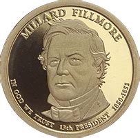 2010 S Millard Fillmore Dollar Proof Value | CoinTrackers