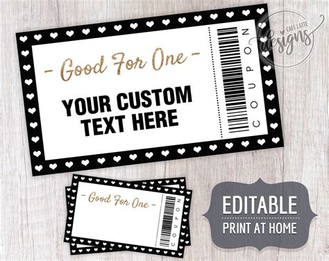 Coupon Template Free Download