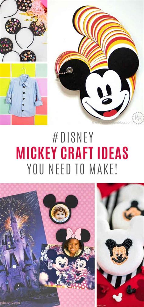 10 Creative Mickey Mouse Craft Ideas for All You Disney Fans!