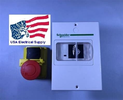GV2K031 - GV2MP04 Schneider Manual Motor Starter Push Button Enclosure Kit | eBay