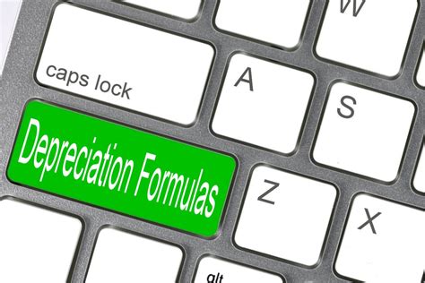 Depreciation Formulas - Free Creative Commons Keyboard image