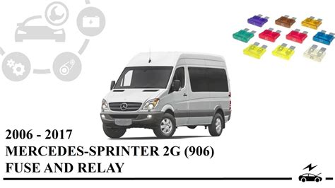 Fuse box diagram Mercedes-Benz Sprinter 906 2G and relay with ...