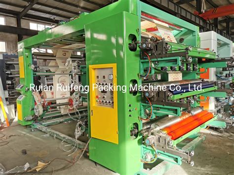 Four Color Flexographic Printing Machine - China Flexo Printing Machine and Printing Machine