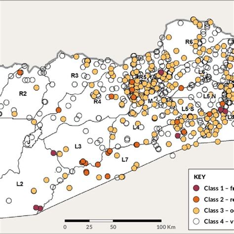 Elephant carcass distribution in the Niassa National Reserve,... | Download Scientific Diagram