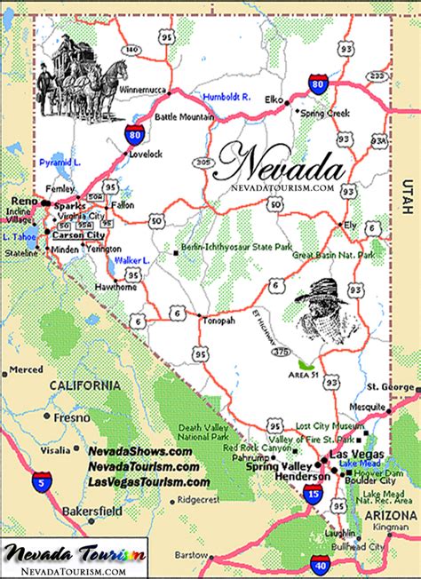 Maps: Map Nevada