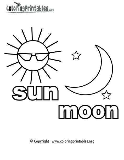 Moon Worksheets For Kindergarten