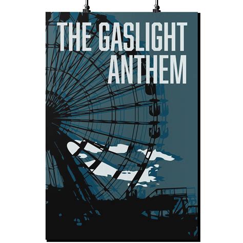 The Gaslight Anthem Poster Print - Etsy UK