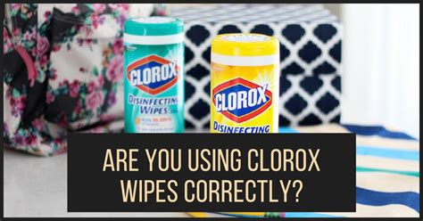 Are You Using Clorox Wipes Correctly? | MHM Properties | UIUC Luxury Student Apartments