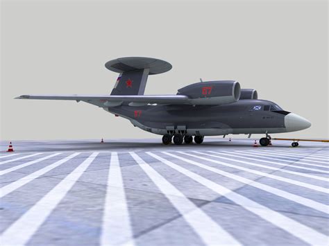 Antonov-71 awacs ussr russian 3D model - TurboSquid 1602771