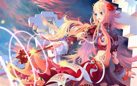 Magic Wand Anime, magic, wand, girl, anime, HD wallpaper | Peakpx