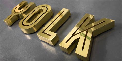 Metal 3D Letters - 3D Sign Makers – Goodwin & Goodwin™ - London Sign ...