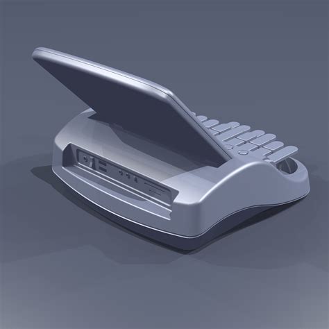 stenotype machine 3d model