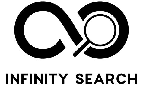 Infinity Search logo transparent PNG - StickPNG