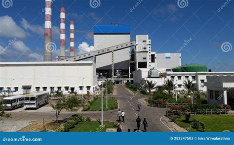 Norochcholai Coal Power Plant Sri Lanka Editorial Stock Photo - Image of place, vehicle: 253247503