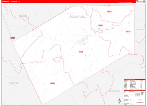 Map Books of Somervell County Texas - marketmaps.com