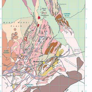 1 Locality map of the Broken Hill Block and location of 2 in the Mount ...