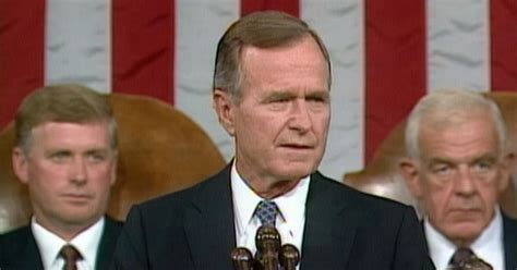 President George H. W. Bush Addresses Congress in 1990