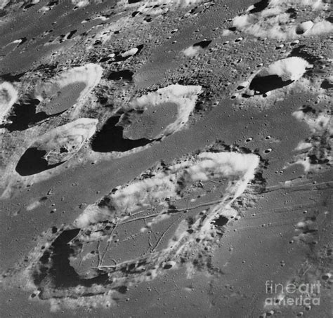 Moon Craters Photograph by NASA / Science Source