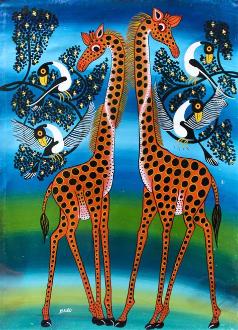 Tingatinga African Art Paintings for Sale Online | From Tanzania – True ...