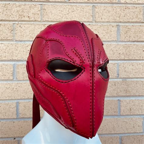 Red Hood Mask - Etsy