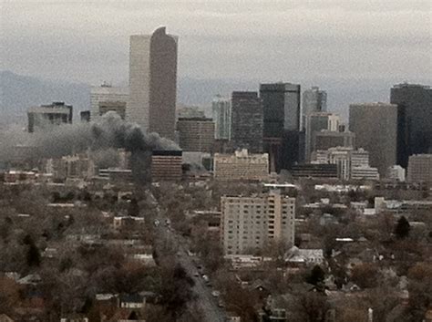 Large smoke plume spotted in downtown Denver | FOX31 Denver