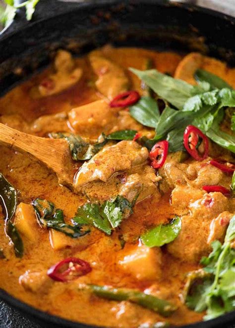 authentic thai yellow curry chicken recipe