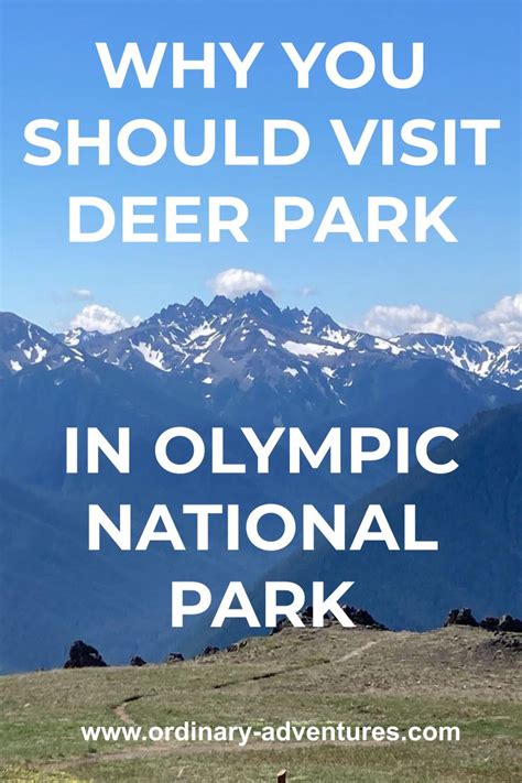 Why you should visit Deer Park in Olympic National Park - Ordinary Adventures