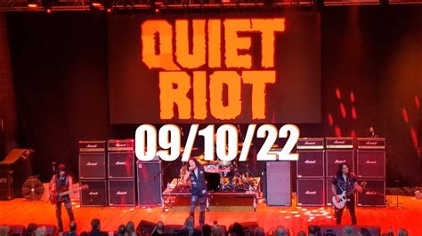 Quiet Riot Concert in HD | September 2022 | Des Plaines Theater - YouTube