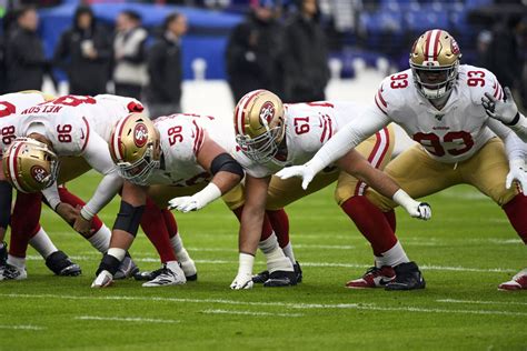 San Francisco 49ers: PFF ranks the offensive line in the top-10 going ...