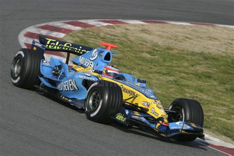 F1 2006 - Fernando Alonso Renault Editorial Photography - Image of ...