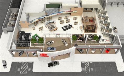 car dealership layout - Google Search | Car dealership, Dealership, Layout