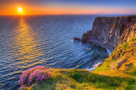 Cliffs of Moher at sunset — Stock Photo © Patryk_Kosmider #39089807