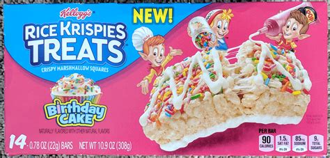 Review: Birthday Cake Rice Krispies Treats - Cerealously