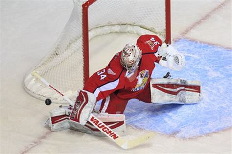 Goalie Petr Mrazek prepares for extended commute between Grand Rapids ...